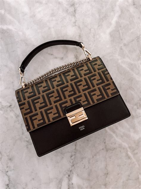 fendi kan brown|Fendi Kan U Small in Brown .